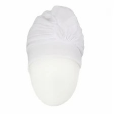 Шапочка для плавания женская FASHY Velcro Closure 3472-10, полиэстер, белый